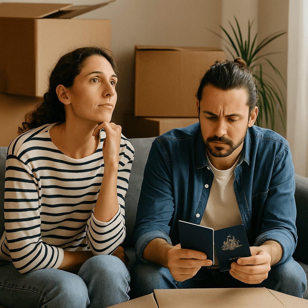 UK-to-Australia-Relocation-handwritten-timeline-stressed-out-family-members