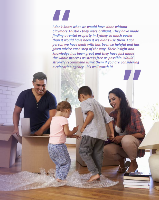 Child running through a doorway surrounded by moving boxes on arrival day after moving to Australia from the US.