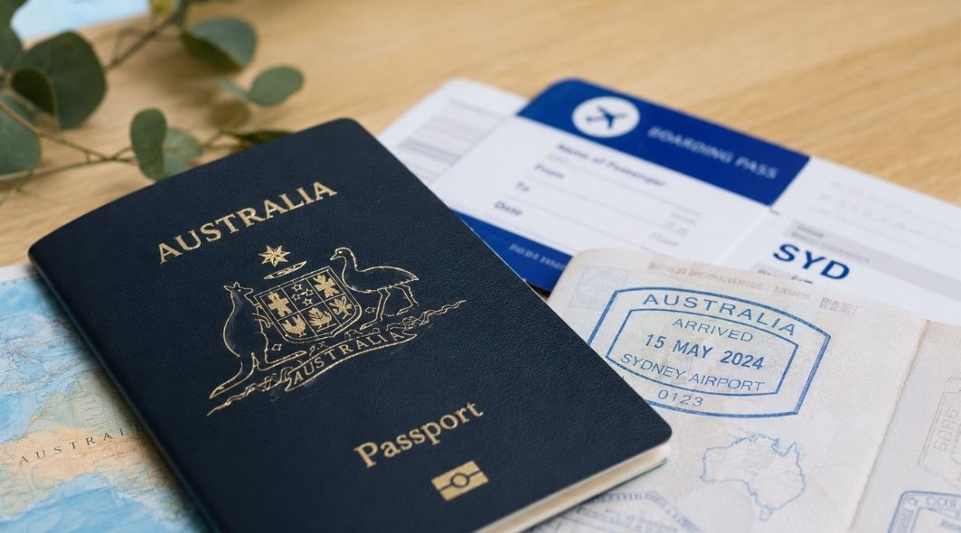 Copy of Passport - moving to Australia
