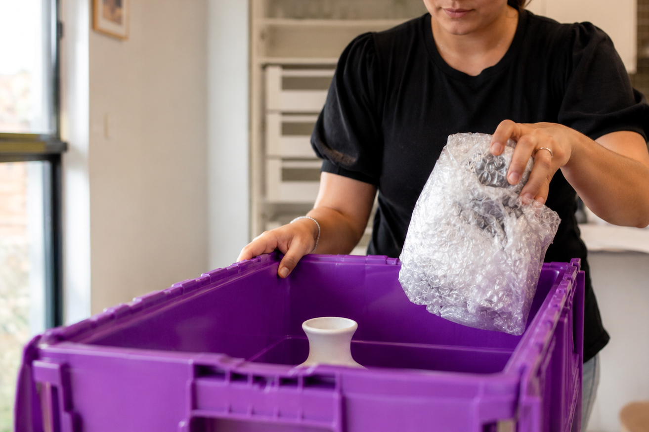 Packing up memories - a senior downsizing move